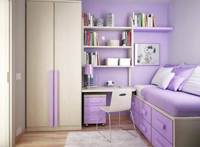 How to decorate a teenage girl's bedroom