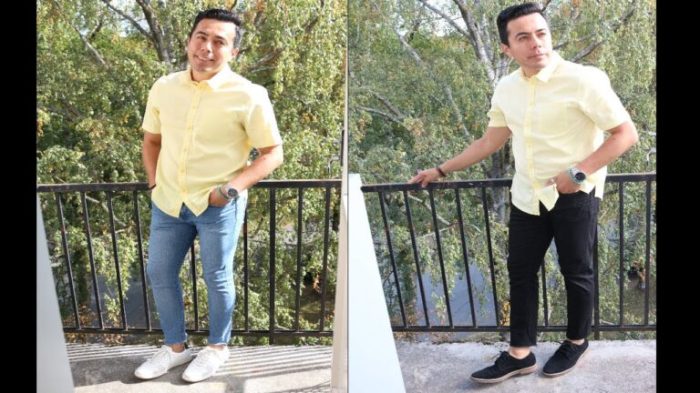 Mens Light Yellow Dress Shirt Elevate Your Style with This Must-Have Wardrobe Essential