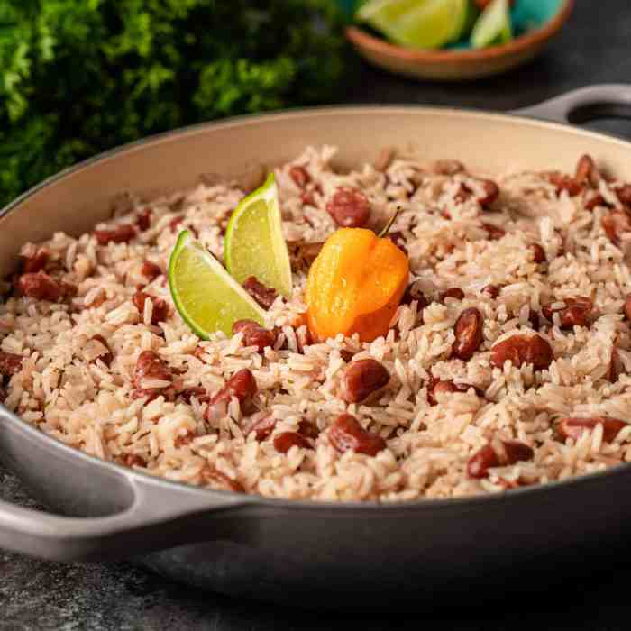 How to cook rice and peas jamaican style