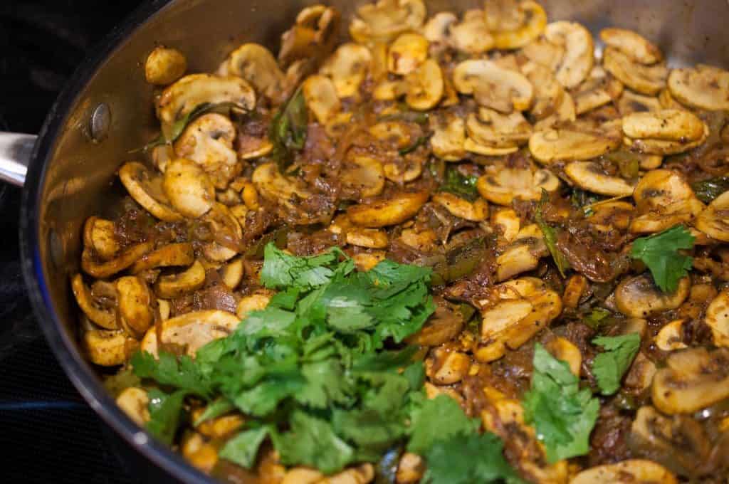 How to cook mushroom fry indian style