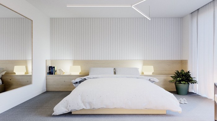 How to decorate a minimalist room