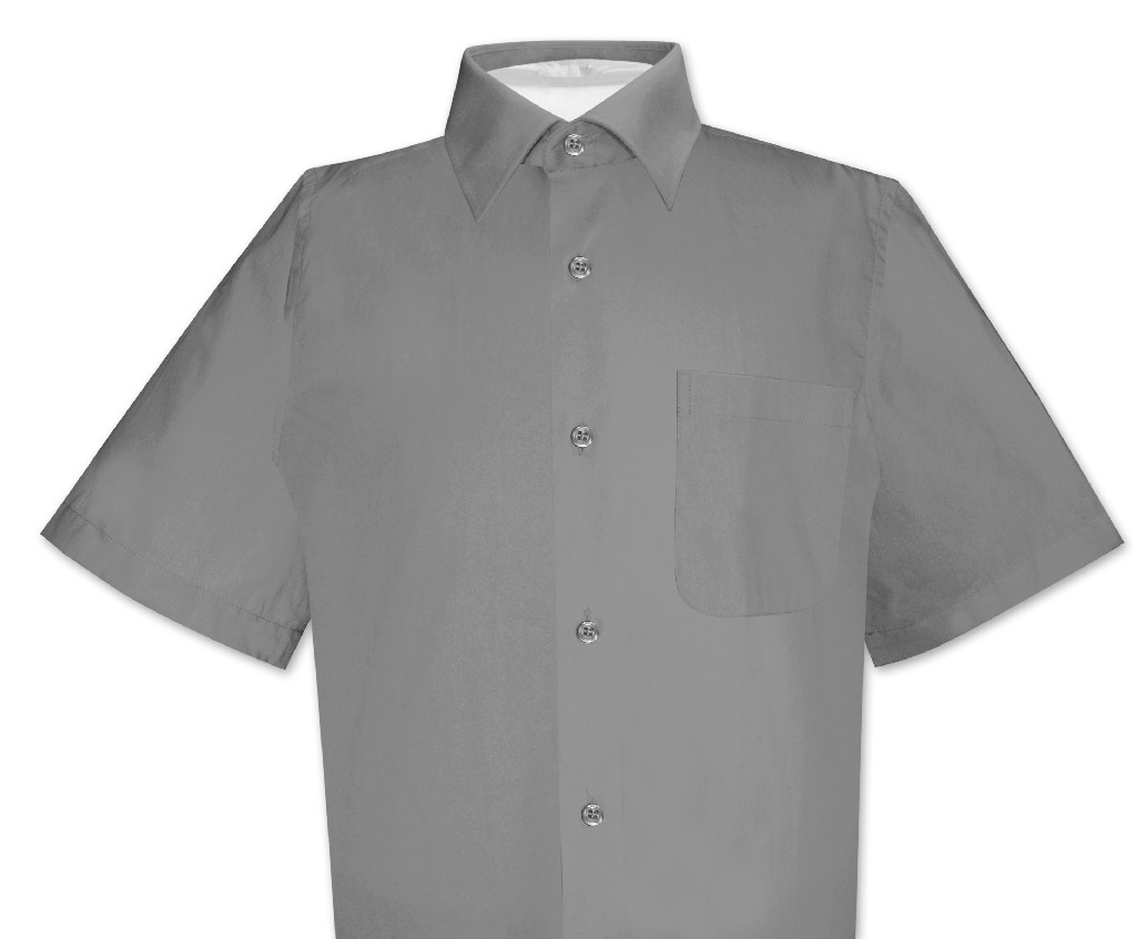 Charcoal Gray Mens Dress Shirt Elevate Your Style with Sophistication